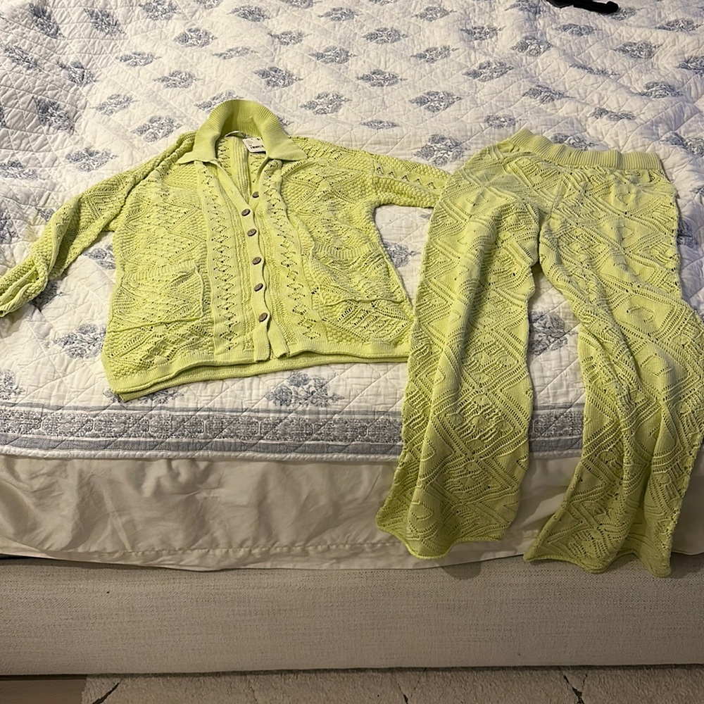 Free People Knit Set